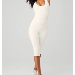 Nwt Alo Airbrush Physique Onesie Sz M